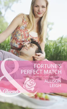 Allison Leigh Fortune's Perfect Match обложка книги