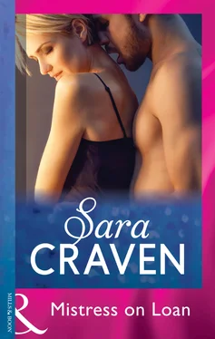 Sara Craven Mistress On Loan обложка книги