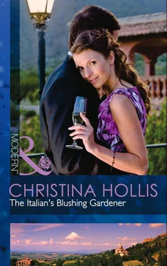 Christina Hollis The Italian's Blushing Gardener обложка книги