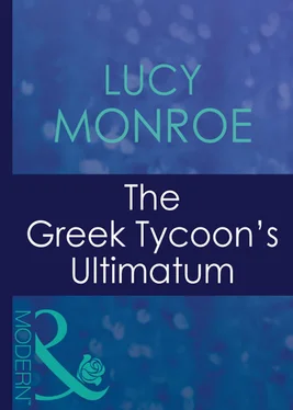 Lucy Monroe The Greek Tycoon's Ultimatum обложка книги