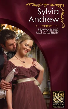 Sylvia Andrew Reawakening Miss Calverley обложка книги