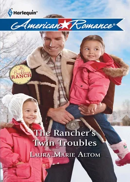 Laura Marie The Rancher's Twin Troubles обложка книги