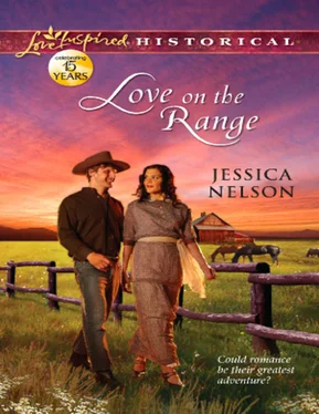 Jessica Nelson Love on the Range обложка книги