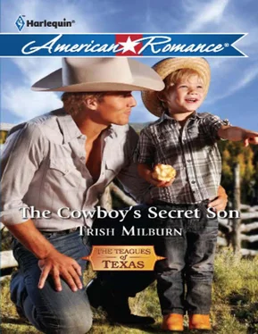 Trish Milburn The Cowboy's Secret Son обложка книги