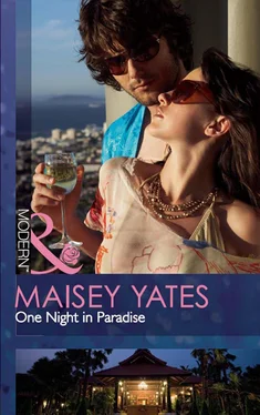 Maisey Yates One Night in Paradise обложка книги