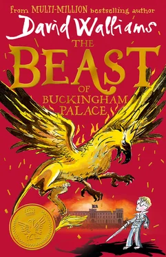 David Walliams The Beast of Buckingham Palace обложка книги