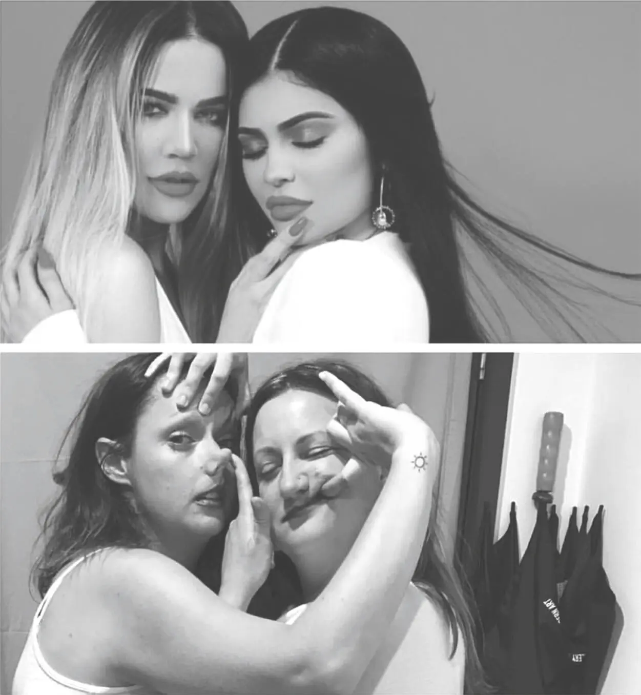Siblings by blood Best friends because we are paid to be khloekardashian - фото 16