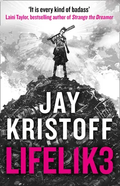 Jay Kristoff LIFEL1K3 (LIFELIKE) обложка книги