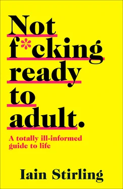 Iain Stirling Not F*cking Ready To Adult обложка книги