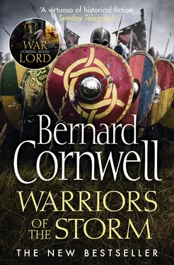 Bernard Cornwell Warriors of the Storm обложка книги