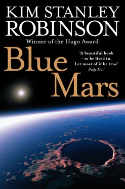 Kim Stanley Robinson Blue Mars обложка книги