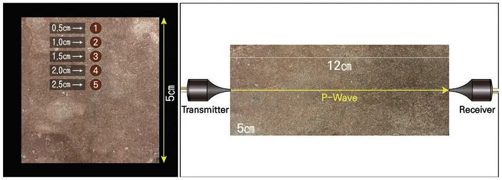 Figure 4 A test on the physical properties of specimen left Ultrasonic - фото 164