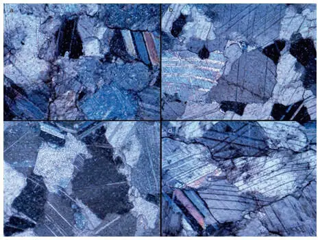 Figure 4Photomicrograph of the thin sections of the marbles of columns A C - фото 117