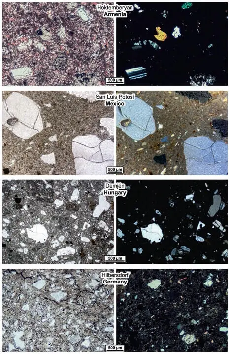 Figure 2Thinsection photomicrographs in plane and crosspolarized light from - фото 100