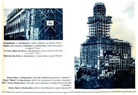 Figure 1Right Brochure of Palacio Salvo in construction with promotional - фото 74
