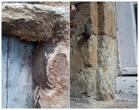 Figure 1A Gypsum crust in Ghent and B Berlare DNA was extracted out of the - фото 68