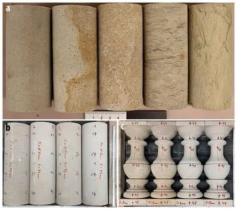 Figure 2Investigated specimens of Posta and Cotta type Elbe sandstone a small - фото 63