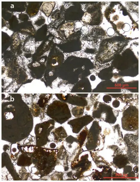 Figure 3Microscopic features of the stone N a yellowbeige level b red - фото 45