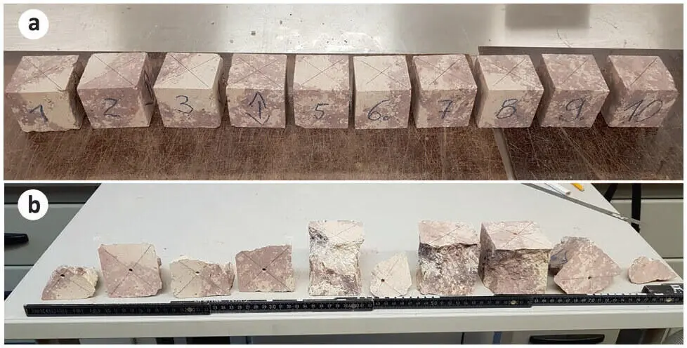 Figure 2 Test cube dummies a prior to measurements b after measurements - фото 180