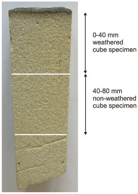 Figure 1Divison of the prismatic samples taken from rail stones that had to be - фото 50