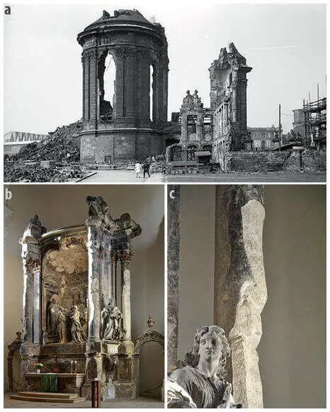 Figure 1Fire damages of historical buildings in Dresden a Church of Our Lady - фото 62