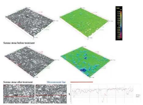Figure 5 3D images representing the Carrara marble sample before and after - фото 238