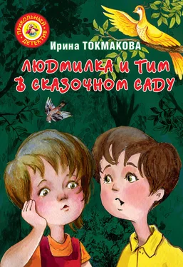 Ирина Токмакова Людмилка и Тим в сказочном саду обложка книги