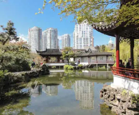 Der Dr Sun YatSen Classical Chinese Garden liegt zwischen Wolkenkratzern Die - фото 10
