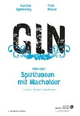Karsten Sgominsky Gin - Alles über Spirituosen mit Wacholder обложка книги