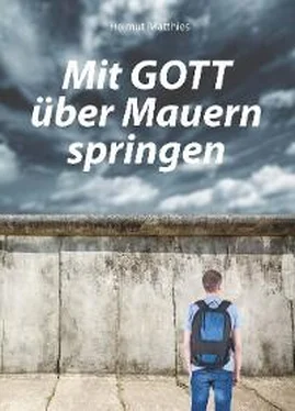 Helmut Matthies Mit Gott über Mauern springen обложка книги