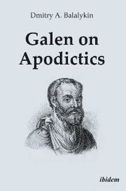 Dmitry A. Balalykin Galen on Apodictics обложка книги