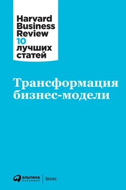 Harvard Business Review (HBR) Трансформация бизнес-модели обложка книги