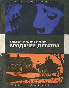 Семен Калабалин Бродячее детство обложка книги