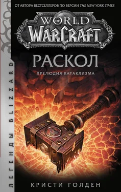 Кристи Голден World of Warcraft: Раскол. Прелюдия Катаклизма обложка книги