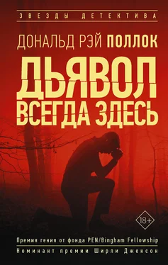 Дональд Рэй Поллок Дьявол всегда здесь обложка книги