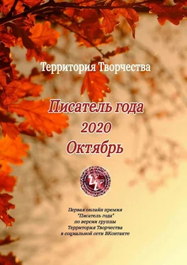 Валентина Спирина Писатель года 2020. Октябрь. Первая онлайн премия «Писатель года» по версии группы Территория Творчества в социальной сети ВКонтакте обложка книги