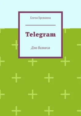 Елена Бровкина Telegram. Для бизнеса обложка книги