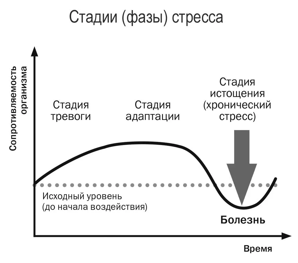 1 стадия фаза тревога Это непосредственная реакция на воздействие - фото 1