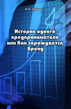 Иван Зайцев История одного предпринимателя или Как зарождается бренд обложка книги