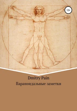 Дмитрий PAIN Параноидальные заметки обложка книги