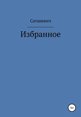 Сатаневич Избранное обложка книги