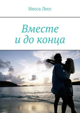 Несса Лесс Вместе и до конца обложка книги