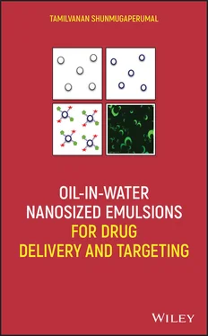 Tamilvanan Shunmugaperumal Oil-in-Water Nanosized Emulsions for Drug Delivery and Targeting обложка книги
