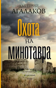 Дмитрий Агалаков Охота на Минотавра обложка книги