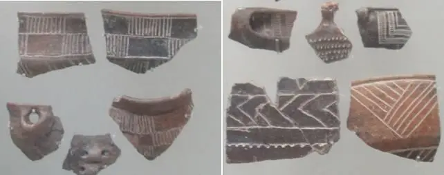 Рис 17 Неолитическая керамика из Феста слева и Кносса справа В середине - фото 18