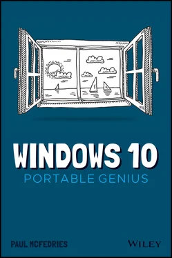 Paul McFedries Windows 10 Portable Genius обложка книги