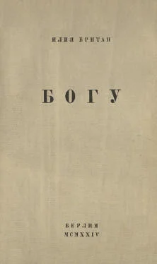 Илья Британ Богу обложка книги