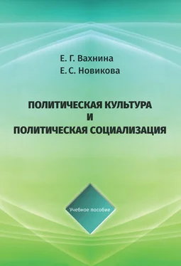 Екатерина Вахнина Политическая культура и политическая социализация обложка книги