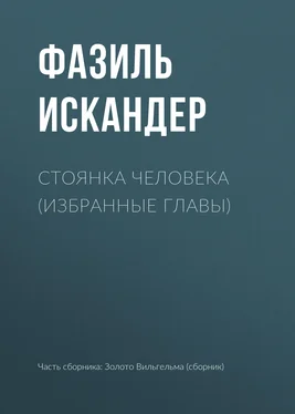 Фазиль Искандер Стоянка человека (избранные главы) обложка книги