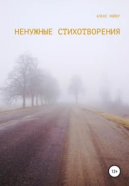 Алекс Лойер Ненужные стихи обложка книги